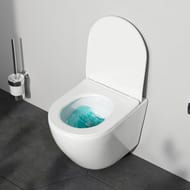 Унитаз подвесной AM.PM Like Aquaspin 370х485х370 безободковый, сиденье микролифт, белый C801900SC