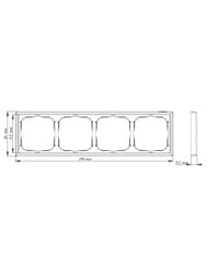 ����� Systeme Electric ARTGALLERY 4 �����, �������������, �������, GAL000704