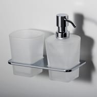 Держатель дозатора и стакана WasserKRAFT LEINE К-5089