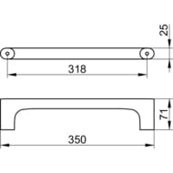 �������� Keuco Edition400 ��� ������, 350 ��, ���������, ���� ������ ����������� 11507130000