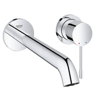Смеситель Grohe Essence 19967001 для раковины на два отверстия, встраиваемый, внешняя часть