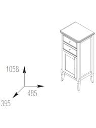 ����� Caprigo �������� blue pastello vintage 485�1058�395 ������ 11160R-�044