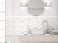Бордюр KERAMA MARAZZI Карандаш Линьяно (20х200) белый матовый PFE003 (шт.)