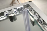 Душевой уголок BelBagno Unique 850-900х850-900х1900 стекло матов/проф.хром UNIQUE-A-2-85/100-P-Cr
