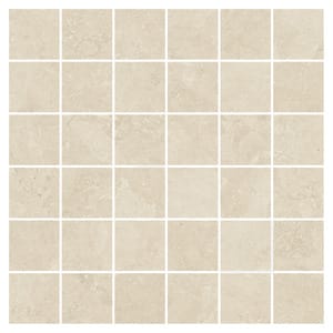 Мозаика ITALON Genesis White Mosaico (300х300) натуральная, 610110000347 (кв.м.)