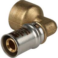 Угольник-переходник STOUT 1/2"Вх16 для металлопластиковых труб прессовой SFP-0010-001216