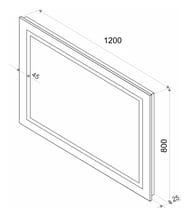 ������� ��������� Rimini (1200x800) � LED ���������� 6000K � ��������� ������������