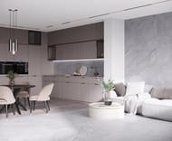 Керамогранитная плитка Laparet Antalya Grey (600х1200) полированная, серая (кв.м.)