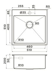  Omoikiri AKISAME 51-GM (510510200)  /,   4973440