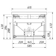 ����� ��� �������� Caprigo Ponza-A 60 (615�472�472) ���������, ������� �����, ������ 13510F-084