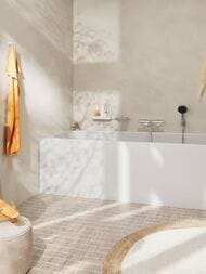 Смеситель Hansgrohe Tecturis S для ванны/душа, настенный, однозахватный хром 73422000 — изображение 2