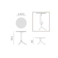  NARDI Step (60,5x60,5x76,5) , ,  ()