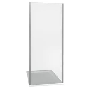 Стенка душевая GOOD DOOR BAS INFINITY SP-90 -C-CH (90х185) стекло прозрачное 6мм