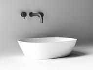 Раковина накладная Ceramicanova Element 500х380х140 без перелива, без отв. под смес., белый CN5005