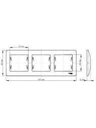 ����� Systeme Electric GLOSSA 3 ����� �������������� ����� GSL000403