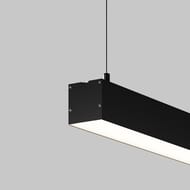 Линейный светильник подвесной Maytoni Technical 4000K 50x50 40 Вт (Черный, 2 м) LL312032, IP33 — изображение 2