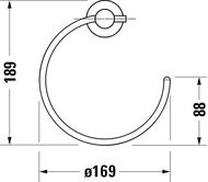 - DURAVIT D-Code :  0099211000
