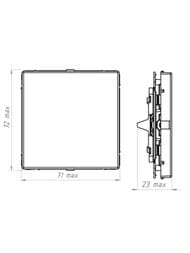 �������� Systeme Electric ARTGALLERY ��� �������� ��� ������������� �����, �����, GAL000609