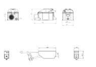 Насос SFA SANICONDENS CLIM MINI S для кондиционеров до 10 кВт, 15 л/ч