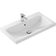 Раковина мебельная Cersanit MODUO 800х455 с 1 отверстием, белая S-UM-MOD80/1