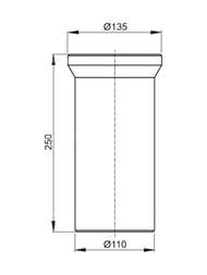 �������� ��� ������� 250 �� Alcaplast A91-250