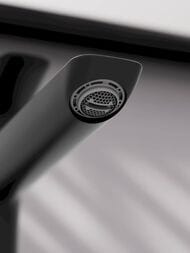 Смеситель Hansgrohe Logis для умывальника, 240 Fine, однозахватный, с д/к черный мат. 71257670 — изображение 2
