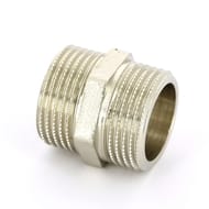 Ниппель Tiemme 1/2"Нх1/2"Н лат.никелир, 1500036(1552N000404)
