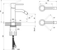 ��������� ��� ���� Ravak Espirit X070355 �������������, ����� 114 ��, ������� ������