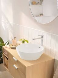 Смеситель для раковины Hansgrohe Rebris S 72590000 однозахватный, излив 242мм, хром — изображение 2