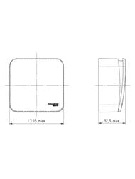 ����������� Systeme Electric BLANCA 1-��������� ��������  c�.1 10A 250B ����� BLNVA101005