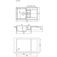 ����� FLORENTINA ������� 860�510�217 1,5 ����, �������, �����., �������� 17.055.D0860.302
