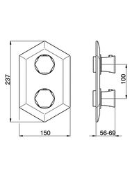 ��������� ��� ���� CISAL Cherie ������������, ���������, �� 2 ���������, ����: ���� CE01910021