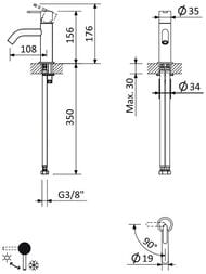 ��������� Cezares LEAF-LSM2-L-01-W0  ��� ��������, �������������, ��� ����. �������, ����