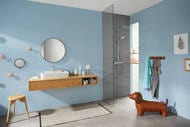 Душевая система Hansgrohe Croma E 280 Showerpipe 27630000  с термостатом, для душа, хром