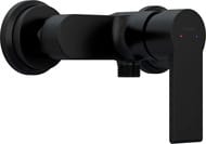Смеситель для душа Cersanit BRASKO BLACK 63109 настенный, однорычажный, черный