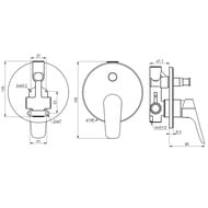 ��������� DAMIXA Jupiter ��� �����/����, ����������� � �����, ������ 777100300