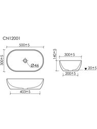   Ceramicanova Twist 500300140  .  ,   CN12001MW