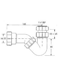  S- McAlpine (1 1/4"32)  ,  ,  90-145 MRBD2