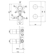 ���������� ����� ������������� ��������� �� 2-5 ������� Bossini Oki/Cube New Z00130000