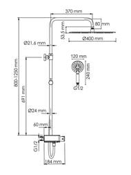 ������� ������� WasserKRAFT Aller A113.117.058.CH Thermo ��������� � �������, ����