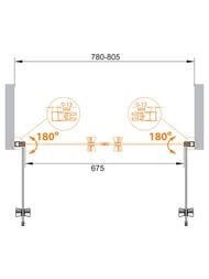 ������� ����� CEZARES ECO (780-805�1900) B-2-80-C-Cr ������ ����������, ������� ����