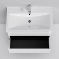 Тумба под раковину AM.PM X-Joy (800х620х450) подвесная, 2 ящика, белый глянец M85AFHX0802WG
