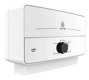 Уценка! ARISTON AURES M 6 WH Водонагреватель проточный (180х304х110) 6 кВт, подкл. в эл.щит