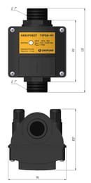 Блок управления UNIPUMP ТУРБИ-М1 для насоса до 1,5кВт, 220В, 0,6 МПа, однопороговый