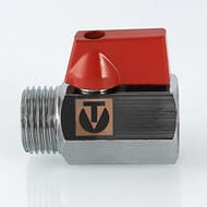 Кран шаровой 1/2" ВН.-НАР. VALTEC BASE MINI, VT.331.N.04