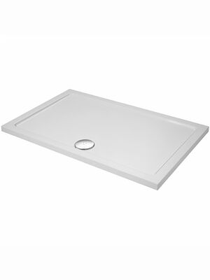 Душевой поддон из стеклокомпозита CEZARES (1200х800х35) прямоугольный TRAY-M-AH-120/80-35-W