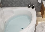 Ванна акриловая VAGNERPLAST MINI CATALINA 125 (1250х1250х430) угловая, белая VPBA125CTM3X-04