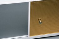 Экран под ванну A-SCREEN LUXE MS10 Gold 1465х520 матово-алюминиевый профиль MG1500.500.2