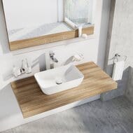 Умывальник RAVAK UNI 500 R SLIM (500x310x125) без перелива, белый