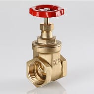 Задвижка клиновая 1 1/2"ВВ VALTEC латунь PN16  VT.012.RG.08